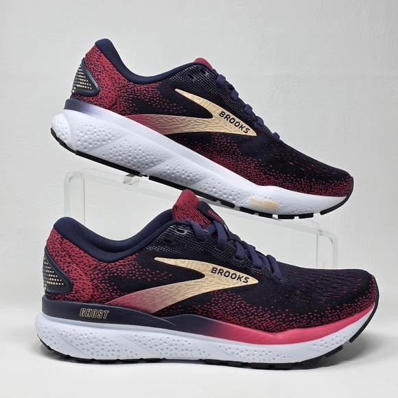 Brooks Ghost 16 Women Multicolor 1204071B422 Running Shoes Sneakers Size 6.5 New - Picture 2 of 9